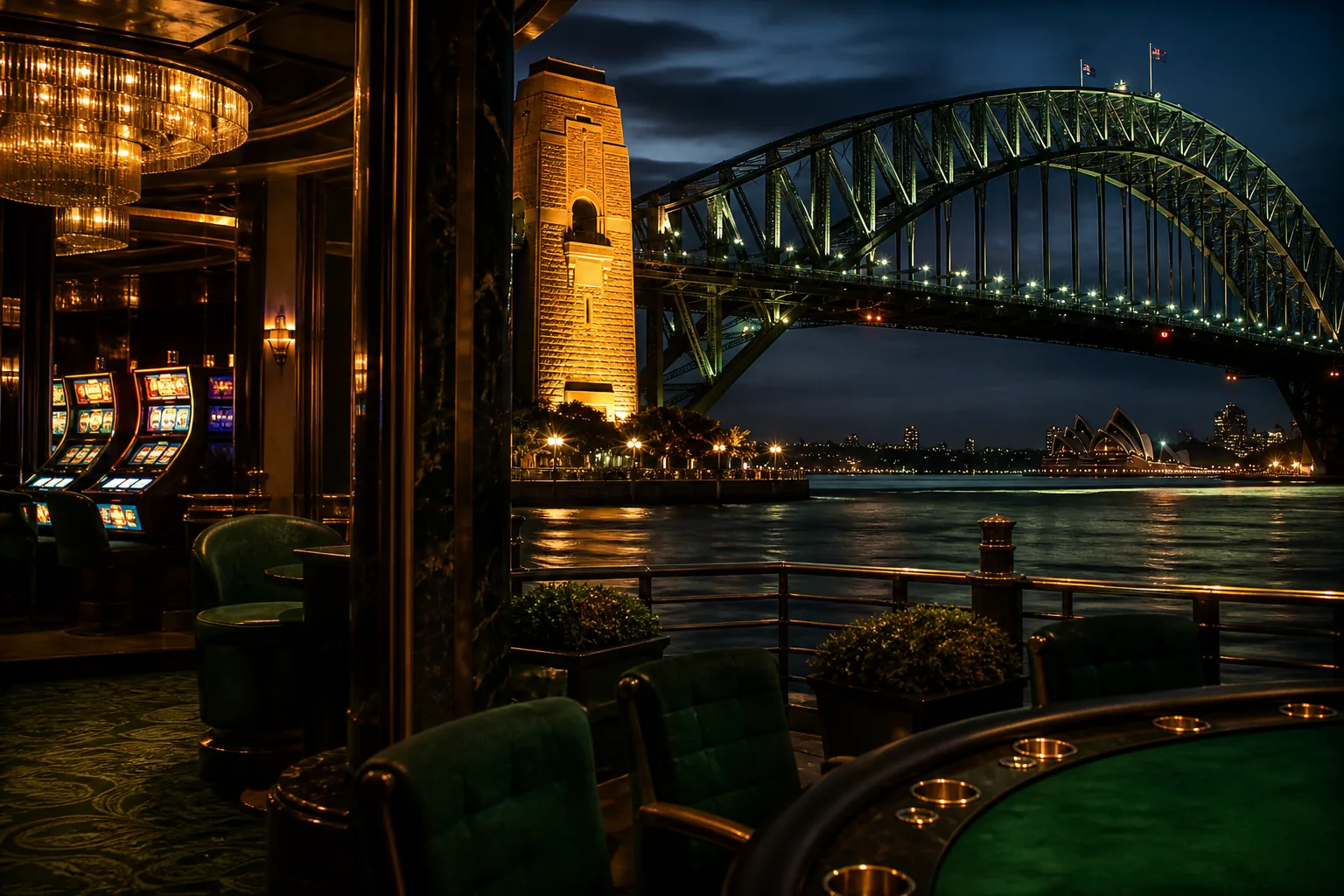 Editorial city guide graphic for Woo Casino readers in Sydney, NSW