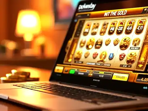 Hit the Gold! pokie artwork at Woo Casino