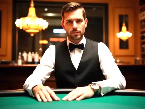 Live dealer tables at Woo Casino